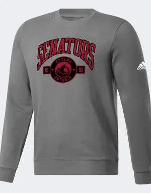 Adidas Senators Fleece Crew Sweatshirt