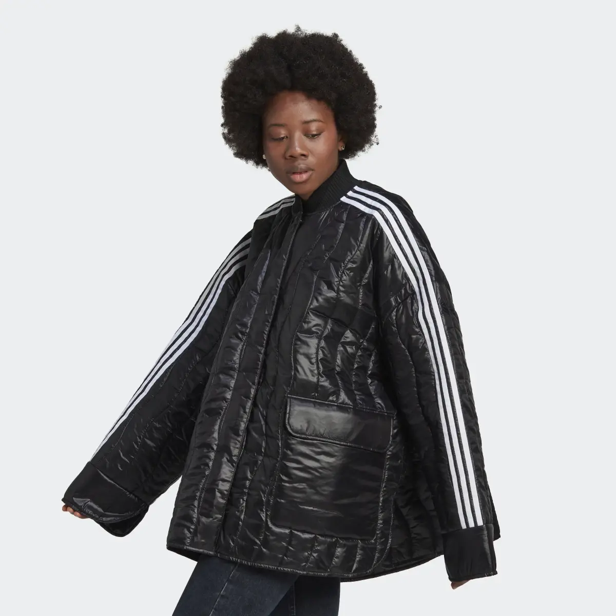 Adidas Premium Quilted Jacket. 3