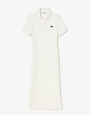 Women’s Lacoste Polo-Style Midi Dress