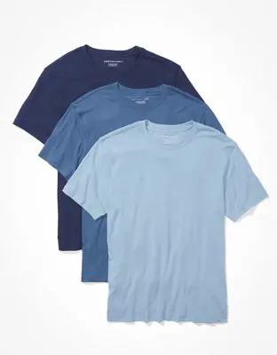 American Eagle Super Soft Icon T-Shirts 3-Pack. 1