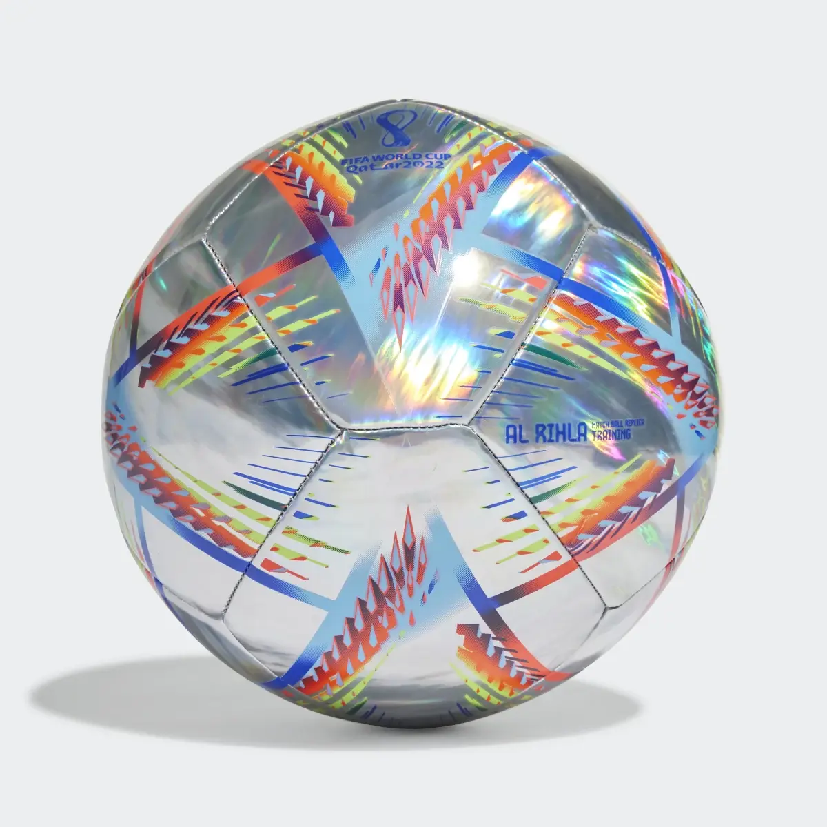 Adidas Al Rihla Training Hologram Foil Ball. 3