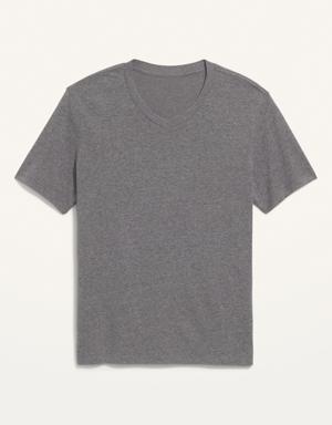 Soft-Washed V-Neck T-Shirt gray