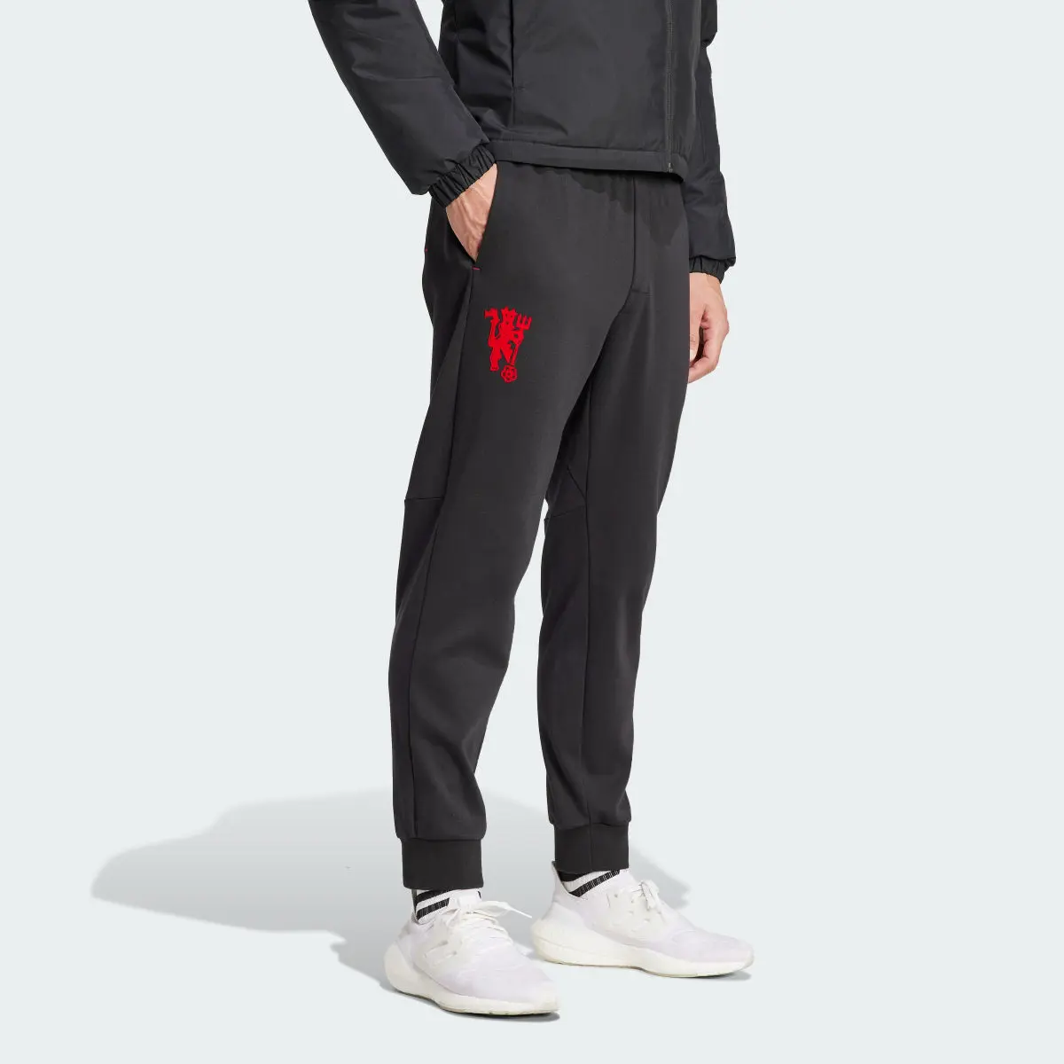 Adidas Manchester United Cultural Story Tracksuit Bottoms. 1