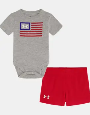 Newborn Boys' UA Freedom Banner Set