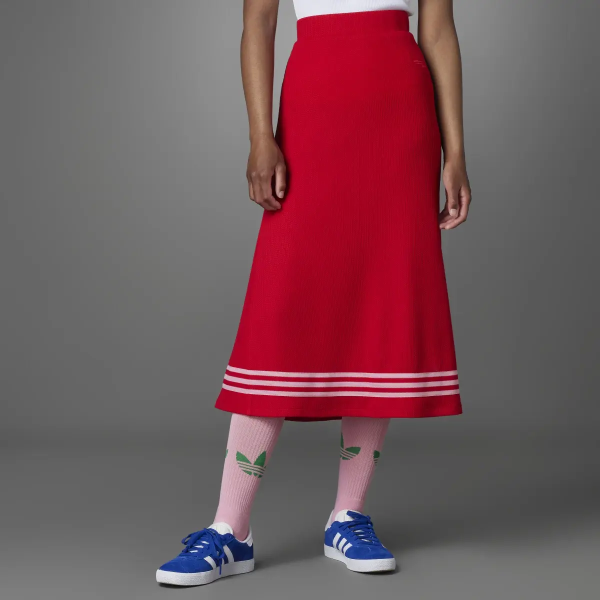 Adidas Adicolor 70s Knit Skirt. 1