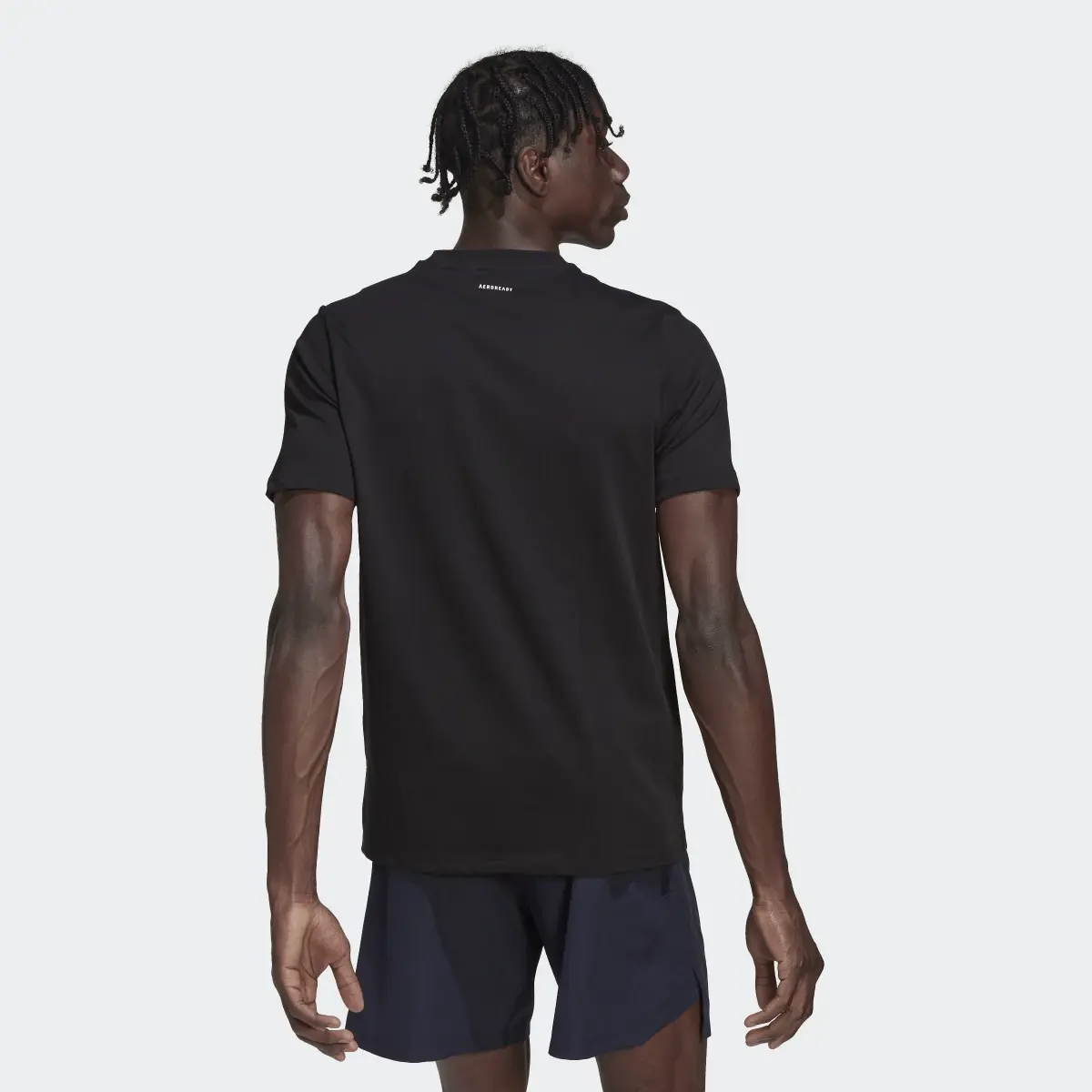 Adidas HIIT Training AEROREADY Graphic Tee. 3