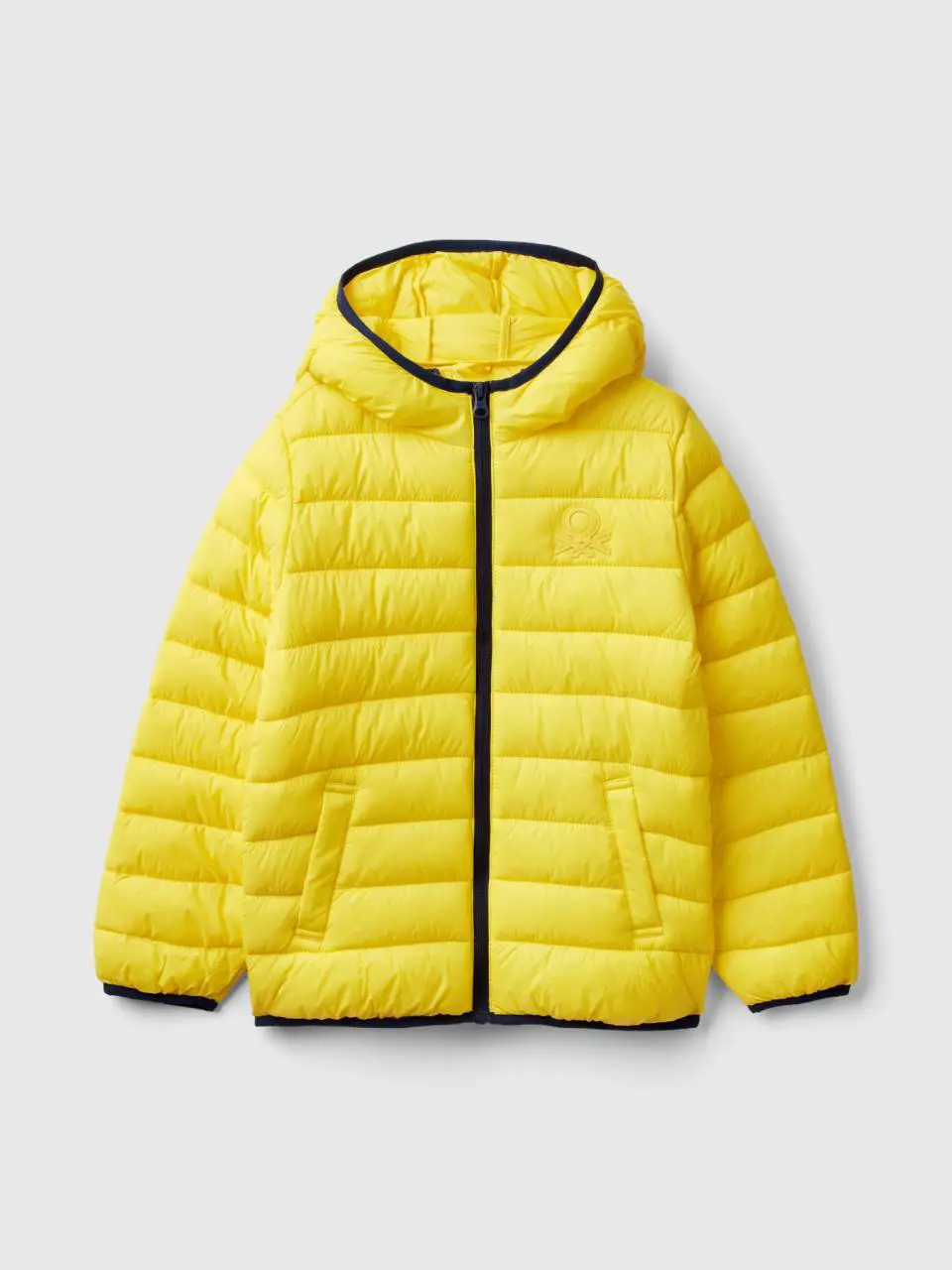 Benetton padded jacket with hood. 1