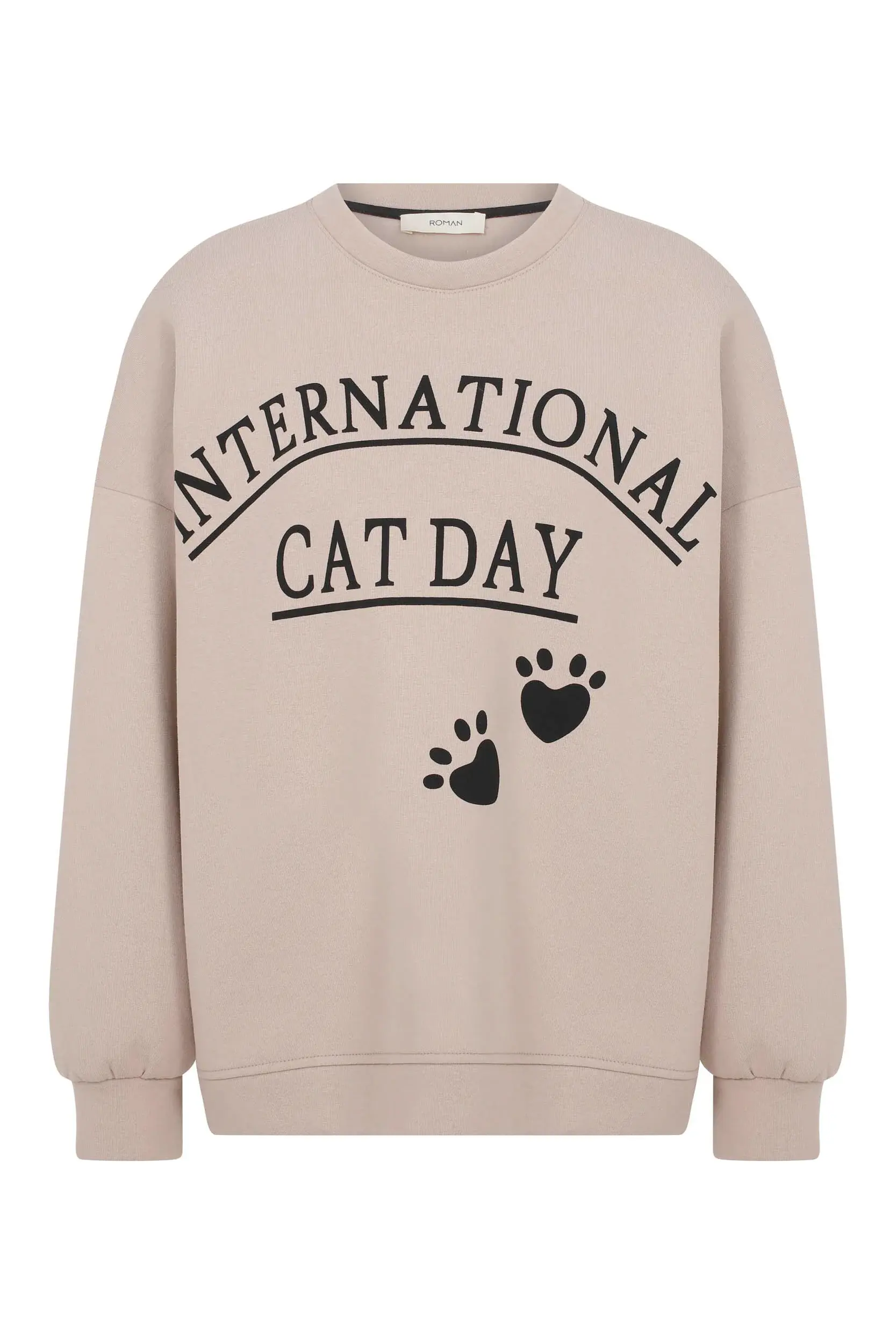 Roman International Cat Day Sweatshirt - 0 / ORIGINAL. 1