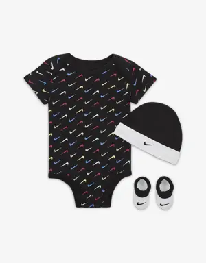 Jordan Baby 3-Piece Swoosh Boxed Set