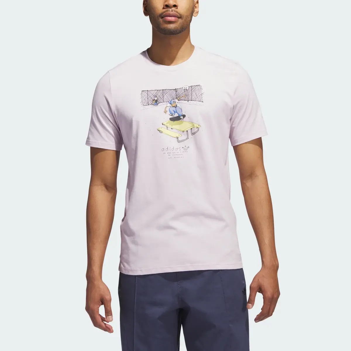 Adidas Henry Jones Los Angeles Tee. 1