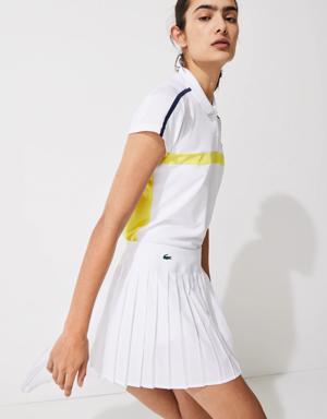 Women's SPORT Tennis Technical Mesh Pleated Skirt