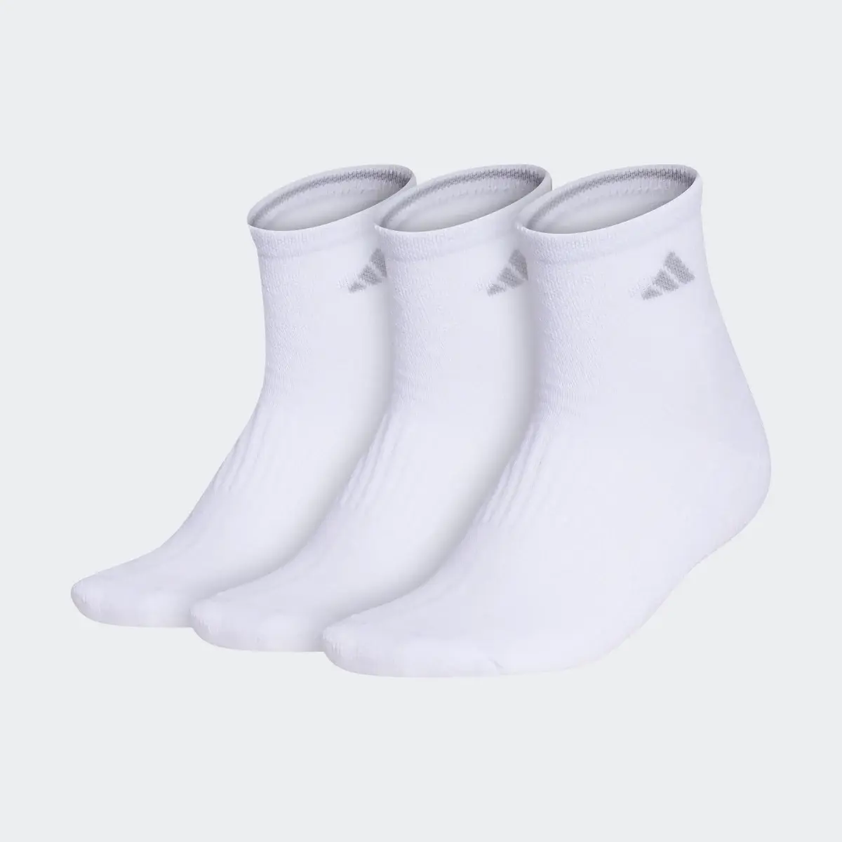 Adidas Cushioned Quarter Socks 3 Pairs. 2