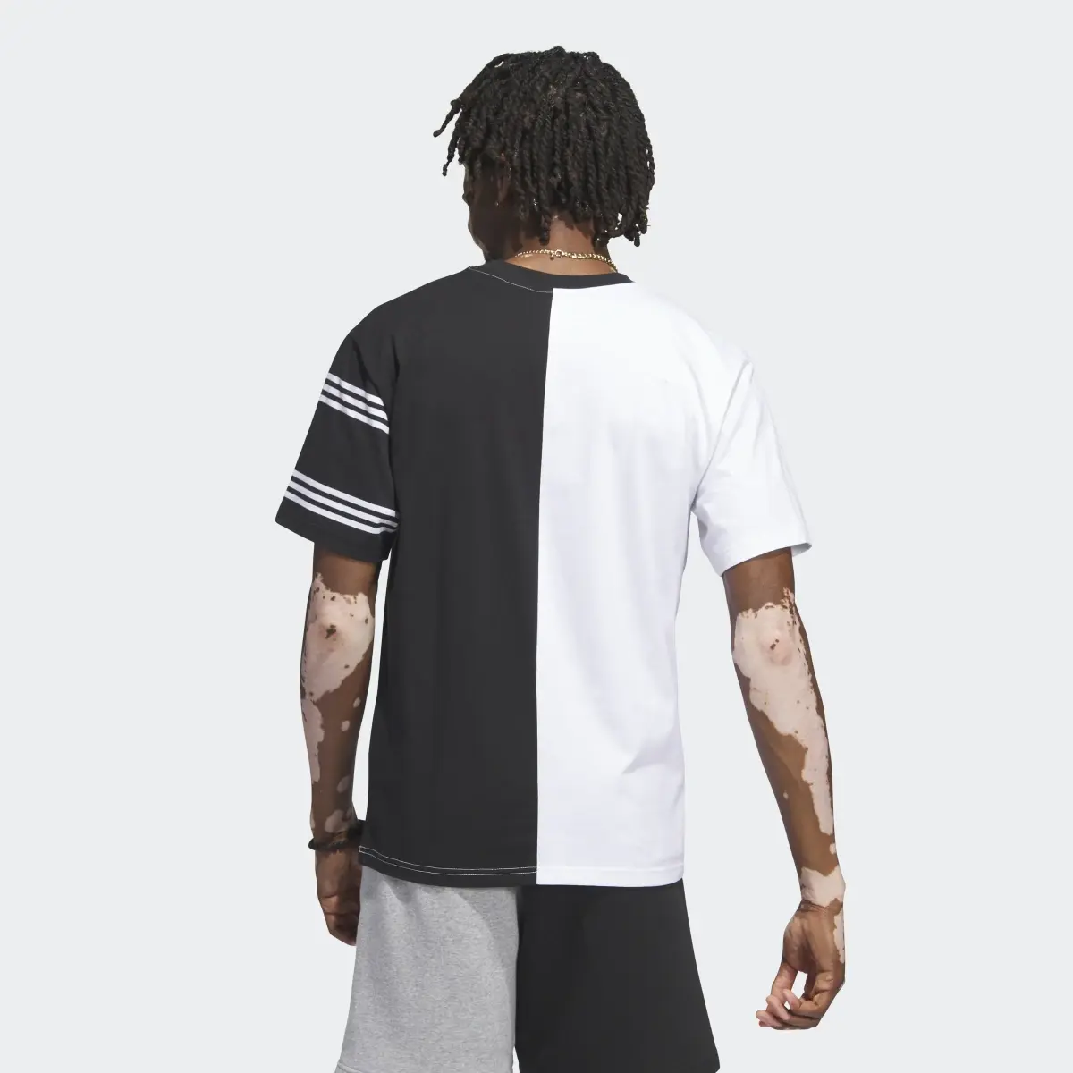 Adidas Half Split Tee. 3