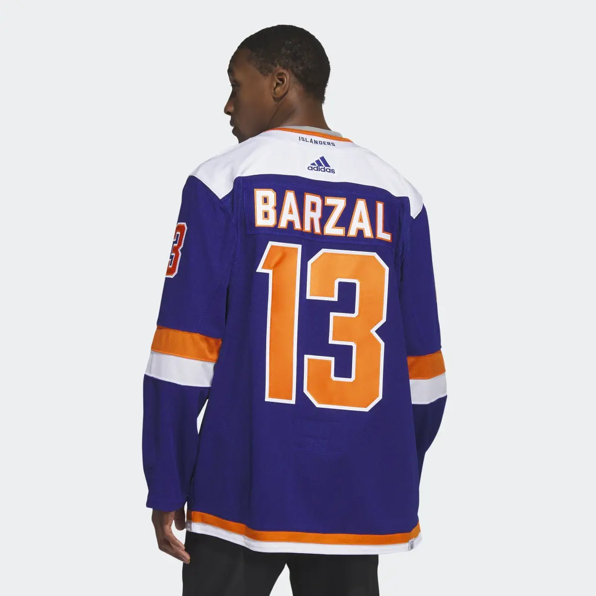 Adidas Islanders Barzal Third Authentic Jersey. 3