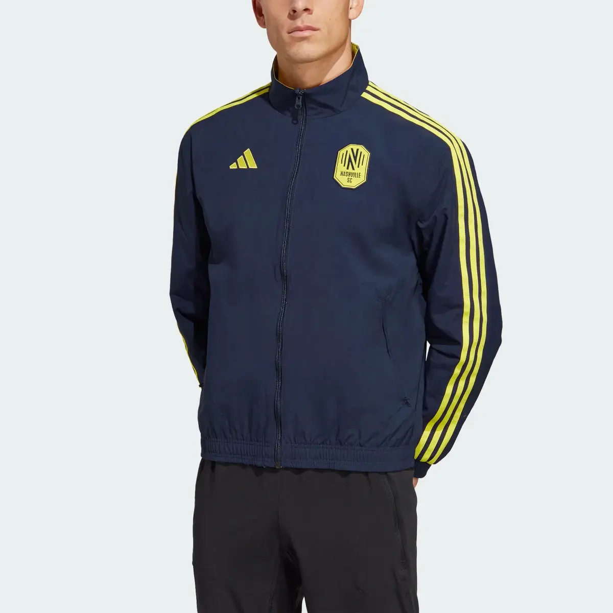 Adidas Nashville SC Anthem Jacket. 1