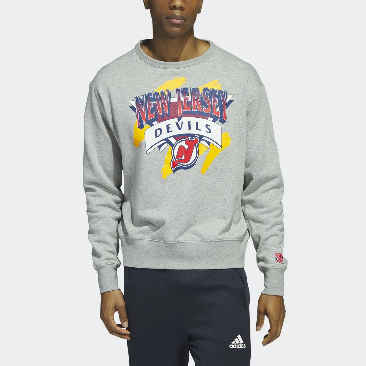 Adidas Devils Vintage Crew Sweatshirt. 1