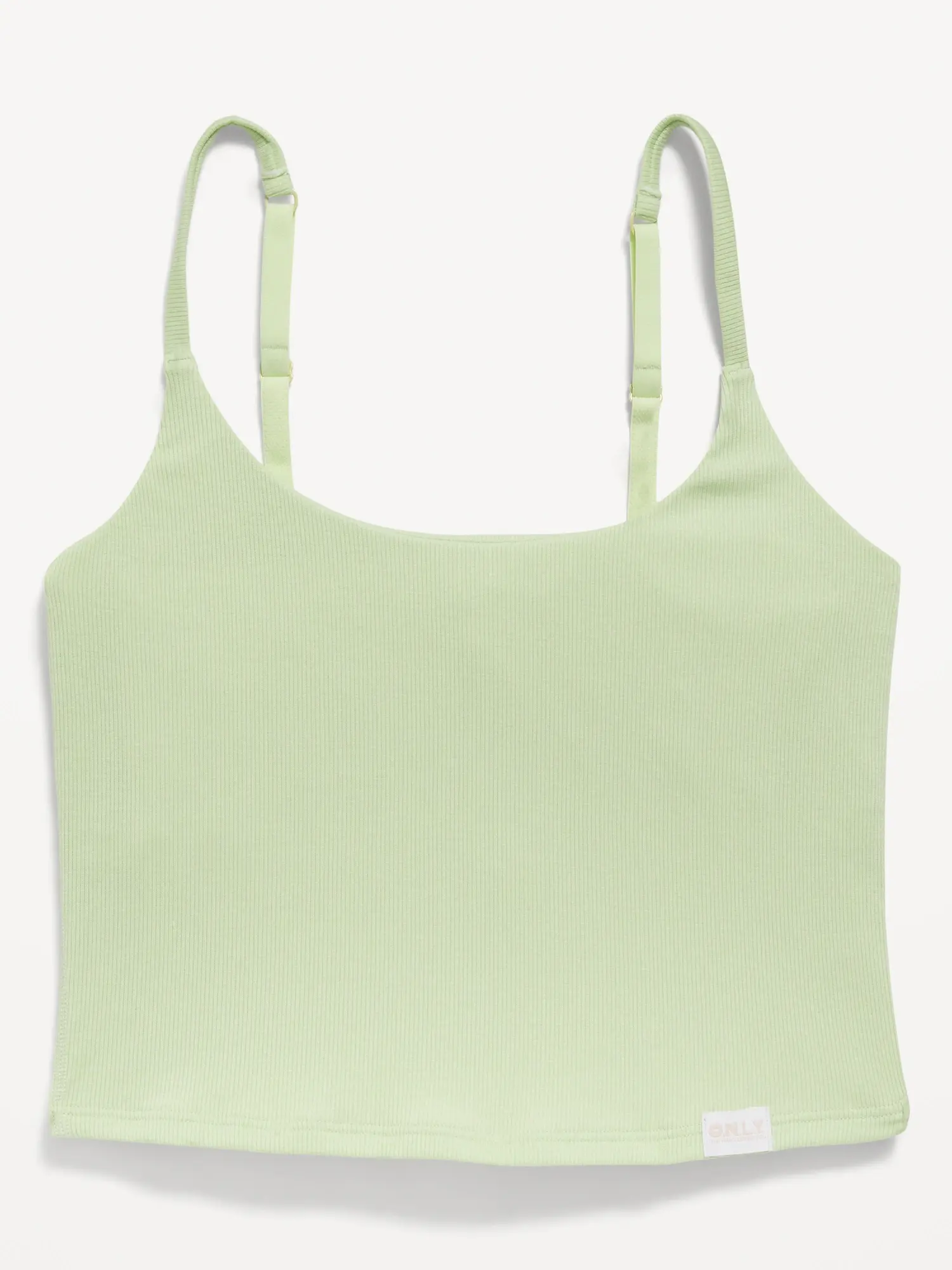 Old Navy Rib-Knit Brami Top Soft Limon. 1