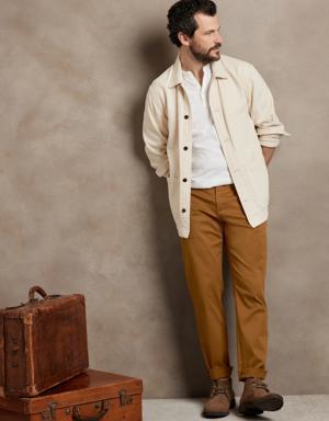 Banana Republic Tapered Rapid Movement Chino brown