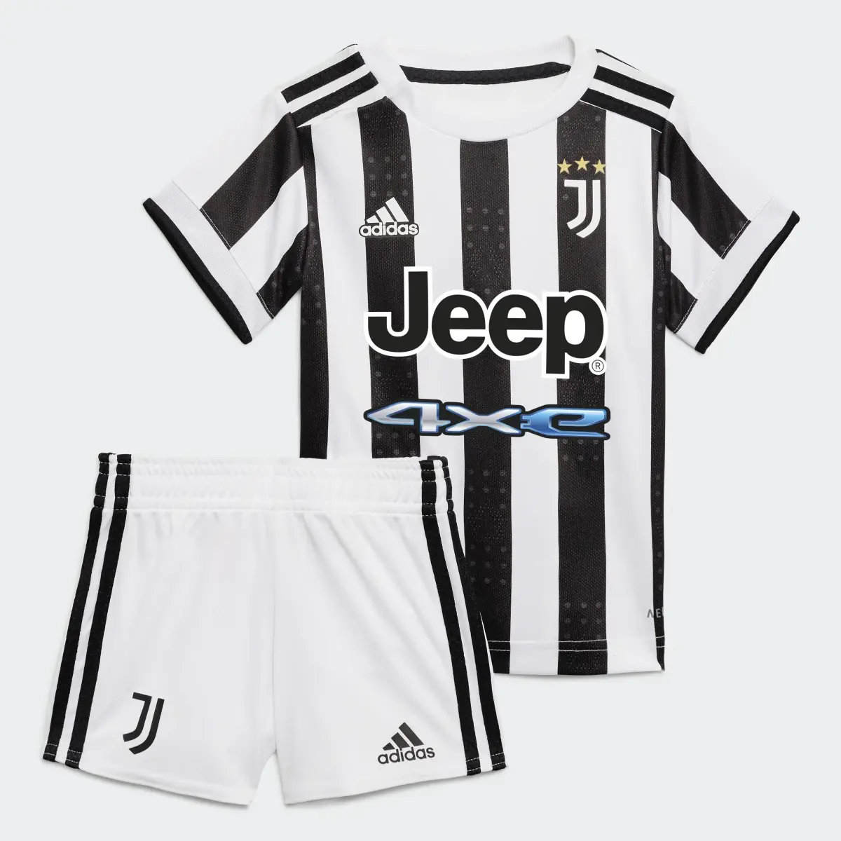 Adidas Kit Principal 21/22 da Juventus para Bebé. 1