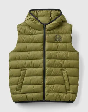 padded jacket with hood