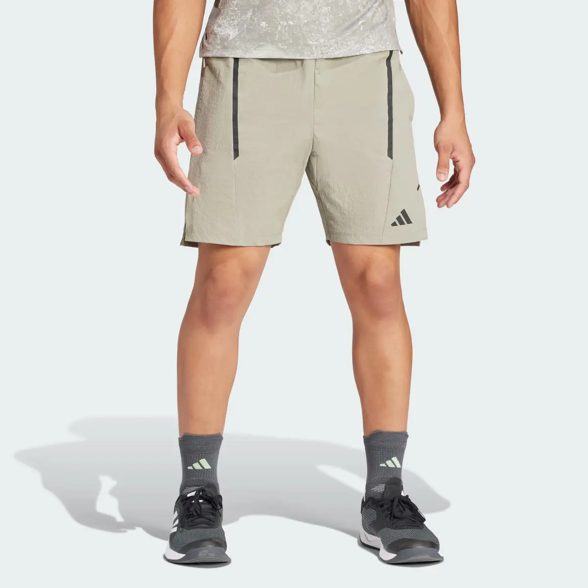 Adidas Designed for Training Workout Shorts. 1