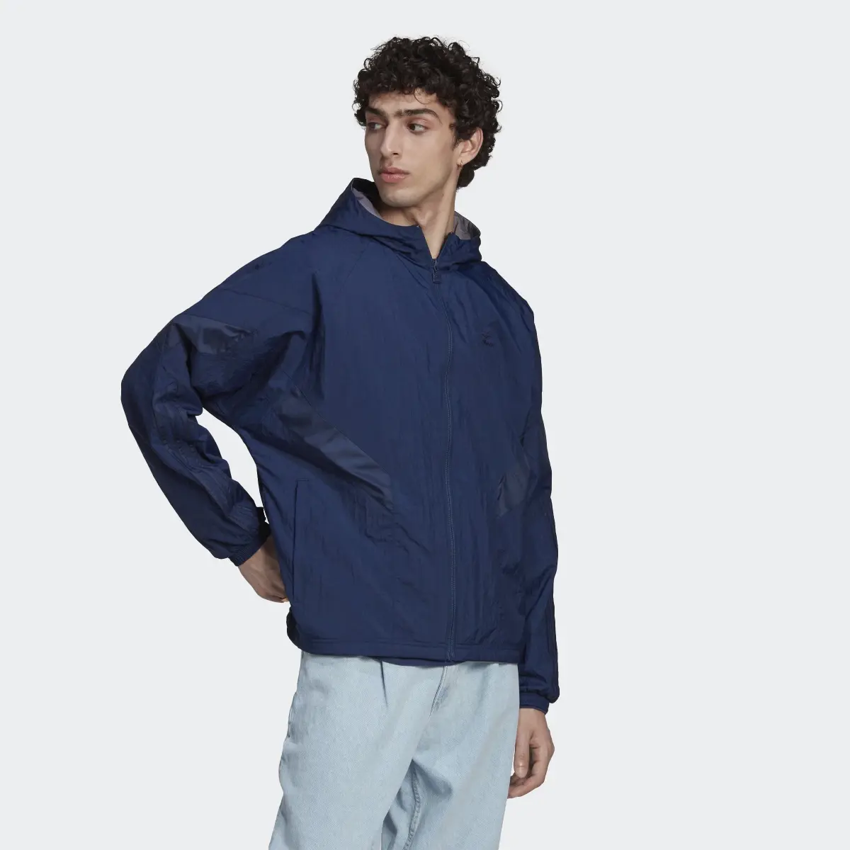 Adidas Rekive Reversible Windbreaker. 2