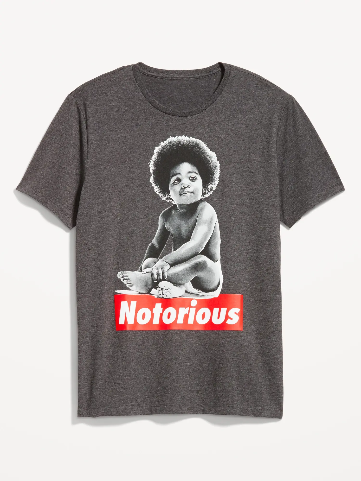 Old Navy Notorious B.I.G. Biggie Smalls™ Gender-Neutral T-Shirt for Adults gray. 1