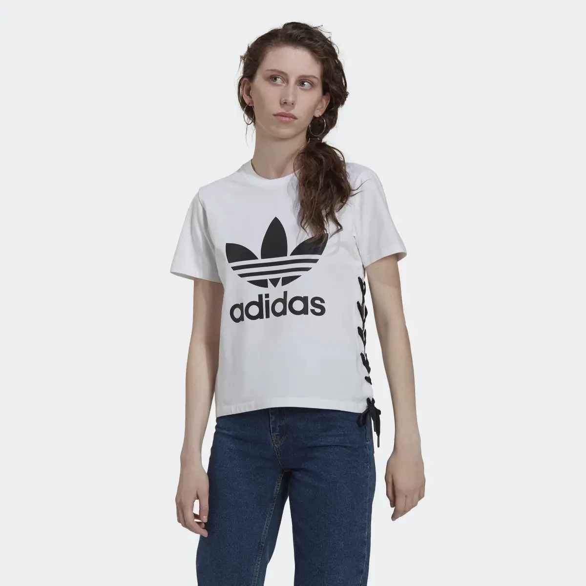 Adidas Always Original Trefoil Tee. 2