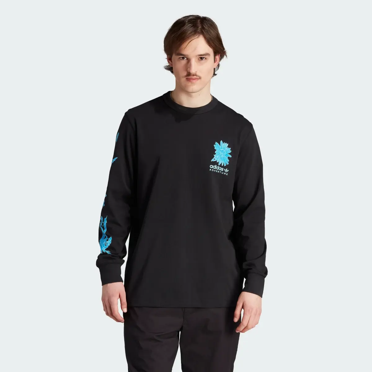 Adidas Adventure Graphic Long Sleeve Tee. 2