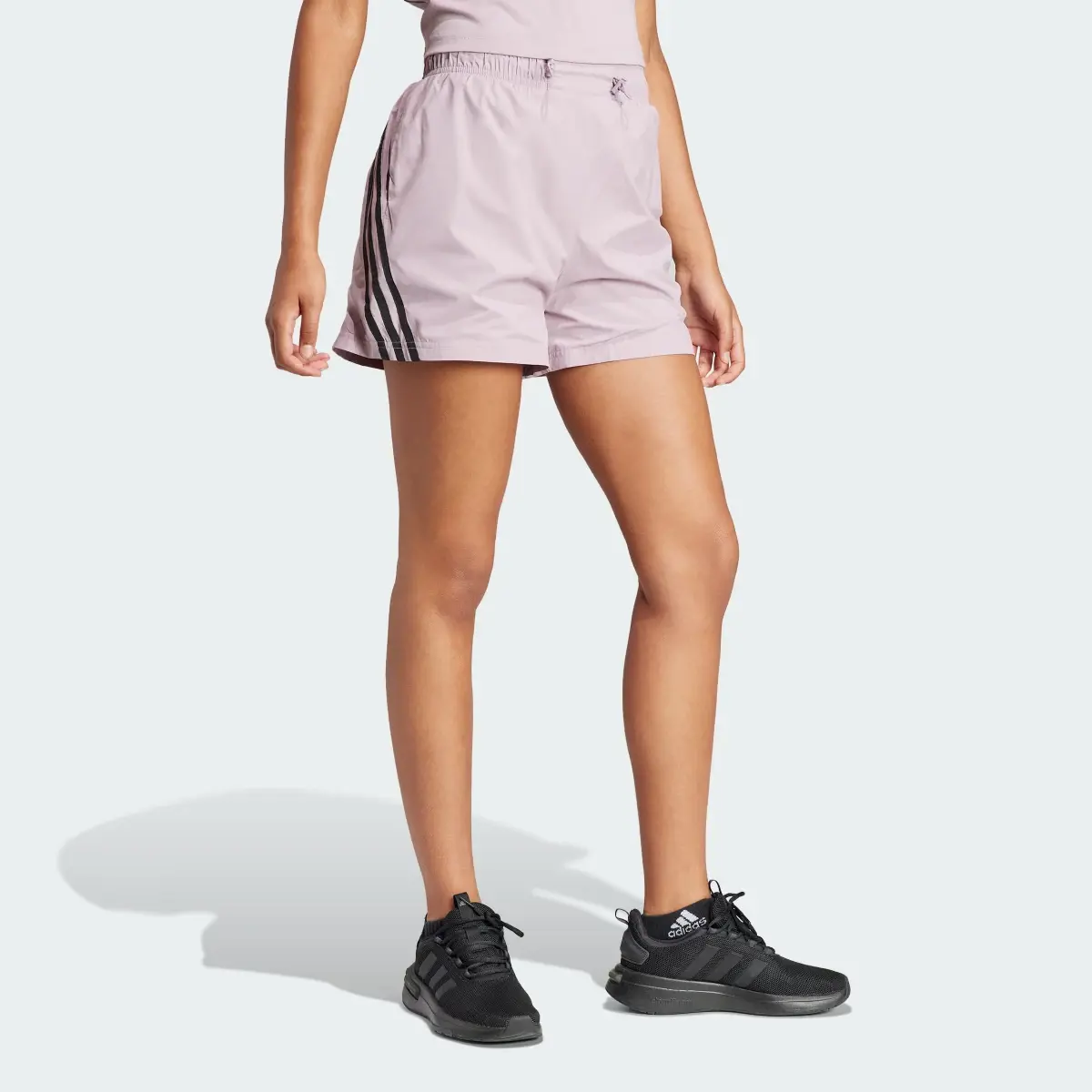 Adidas Future Icons 3-Stripes Woven Shorts. 3