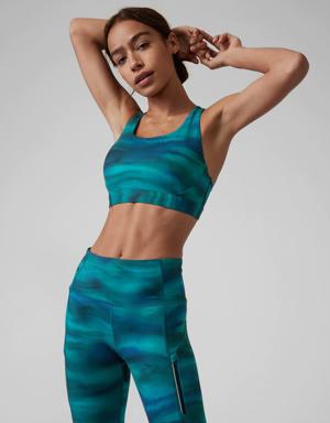 Athleta Ultimate Bra D-DD+ blue