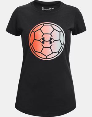 Girls' UA Soccer Ball Short Sleeve