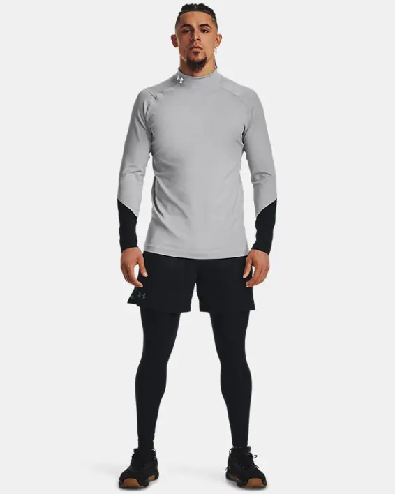 Under Armour Men's ColdGear® Infrared Mock Long Sleeve. 3