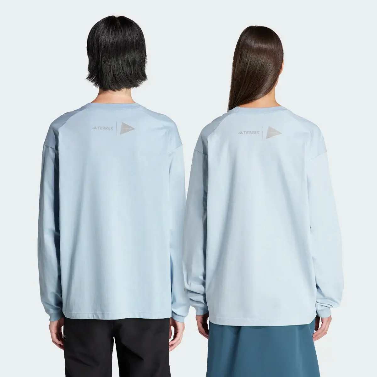 Adidas Terrex + and wander Xploric Longsleeve – Genderneutral. 2