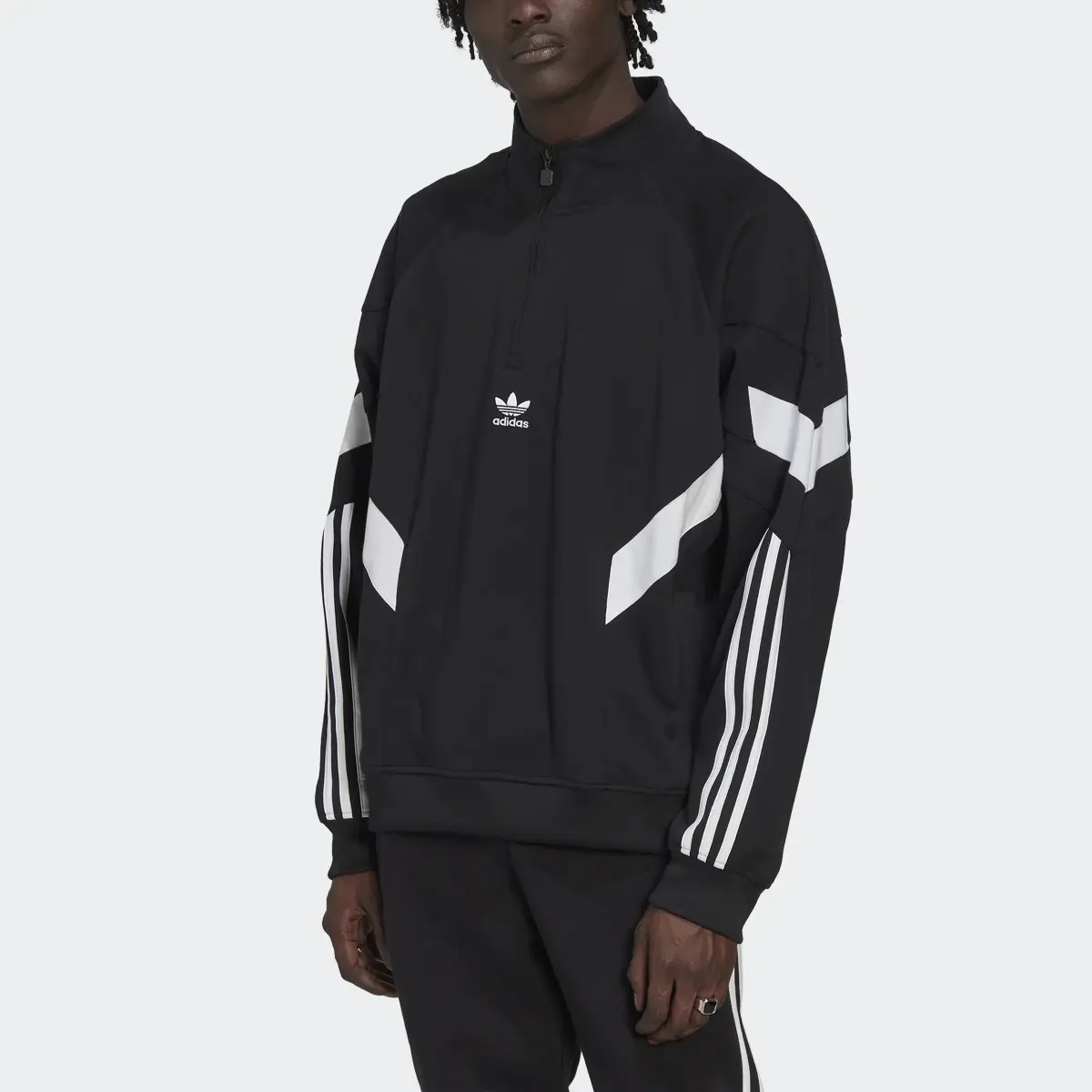 Adidas Rekive Half-Zip Sweatshirt. 1