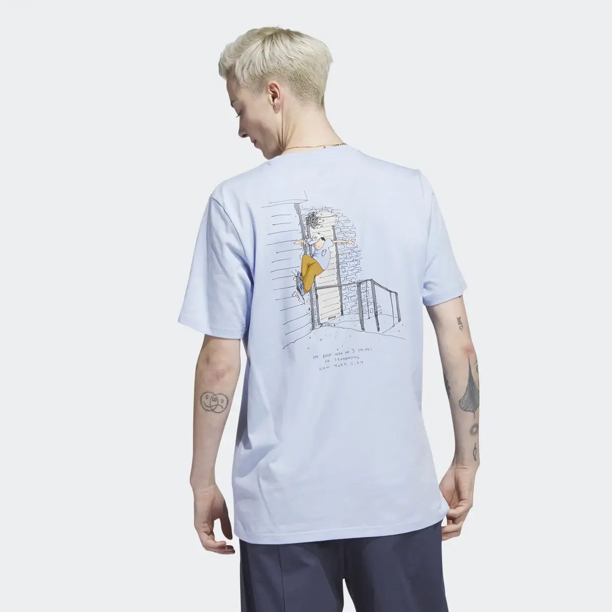 Adidas Henry Jones New York City Tee. 3 Adidas Henry Jones New York City Tee. 3