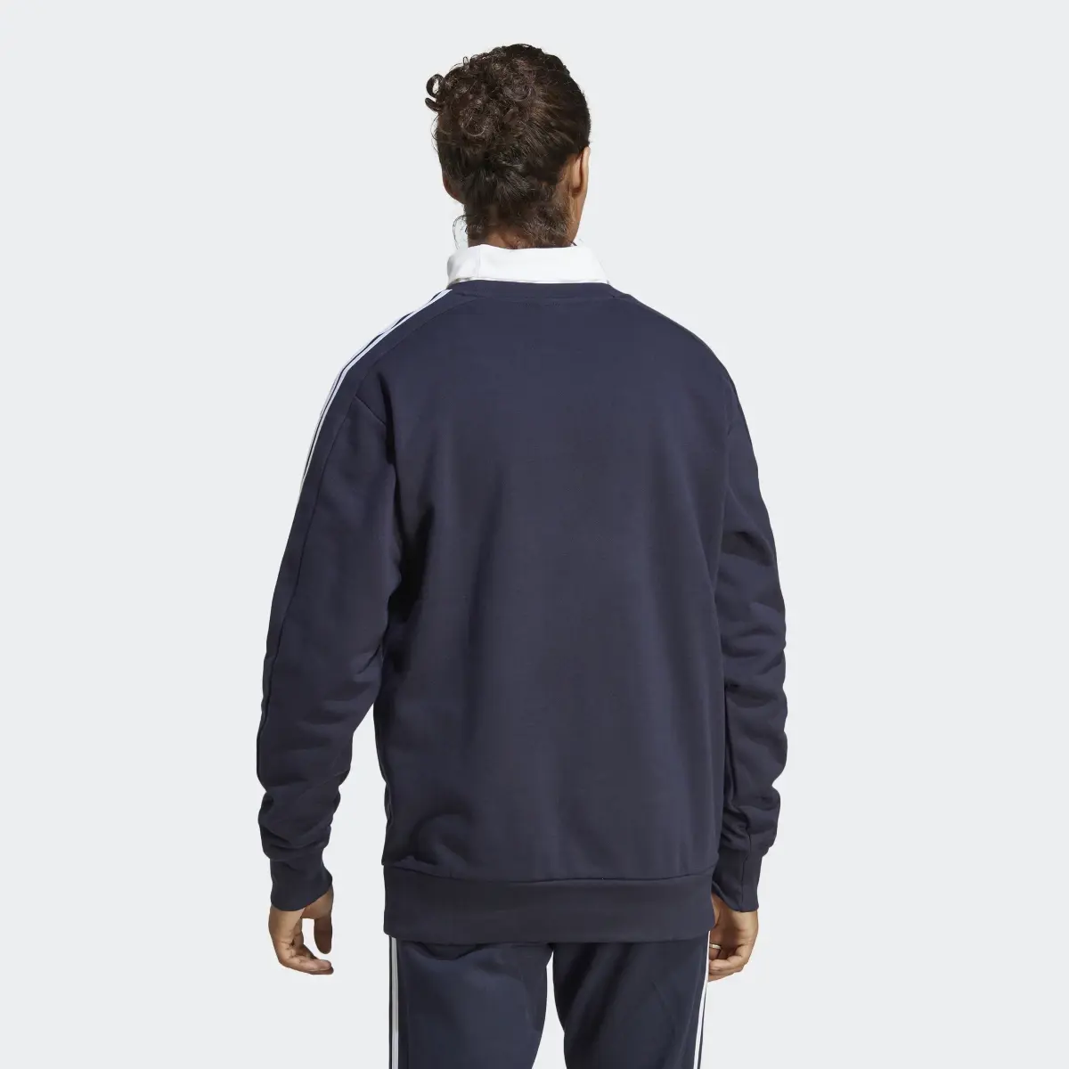 Adidas Sweatshirt em Moletão 3-Stripes Essentials. 3