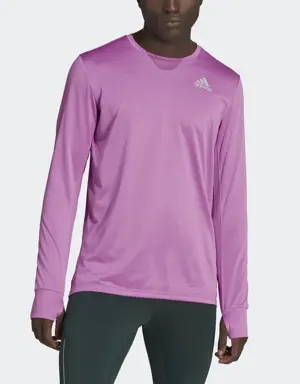 Adidas T-shirt Own the Run Long Sleeve