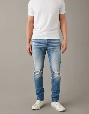 American Eagle AirFlex+ Ripped Slim Jean. 1