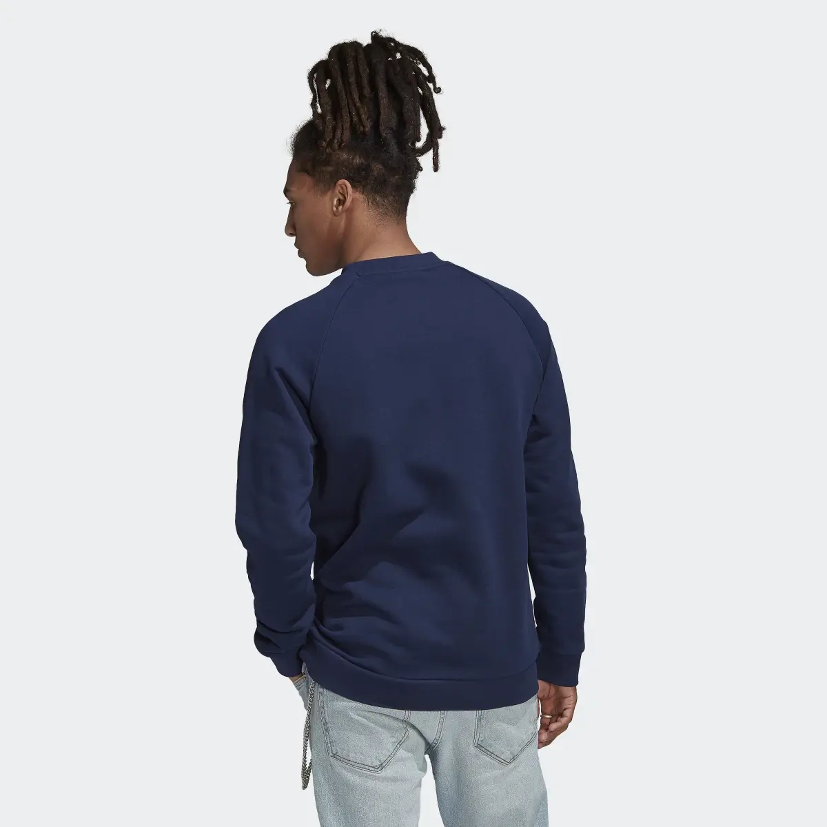 Adidas Adicolor Classics Trefoil Crewneck Sweatshirt. 3