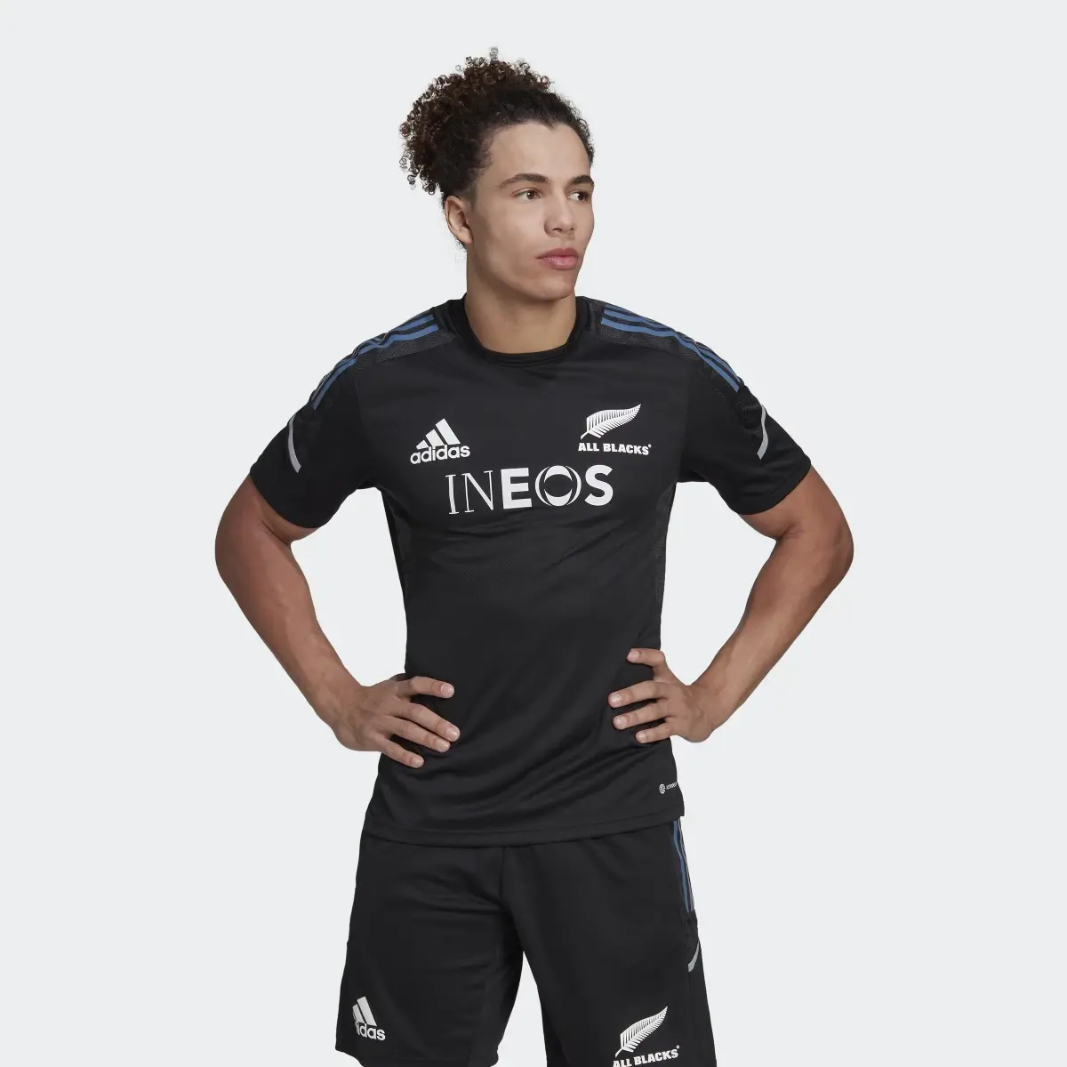 Adidas All Blacks Rugby Performance Tee. 2