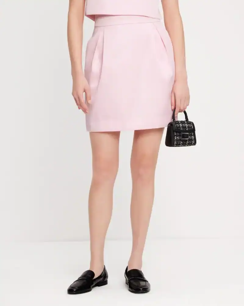 Kate Spade Duchess Satin Pencil Skirt. 2