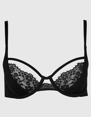 Unlined Lace Bra