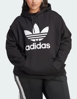Adidas Adicolor Trefoil Hoodie (Plus Size)