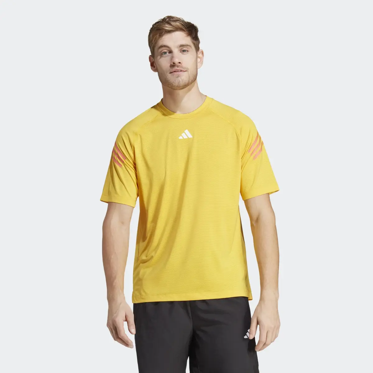 Adidas Train Icons 3-Stripes Training Tee. 2