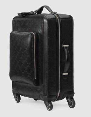 GG embossed small cabin trolley