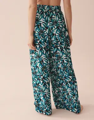 Wrap Around Crinkle Pants