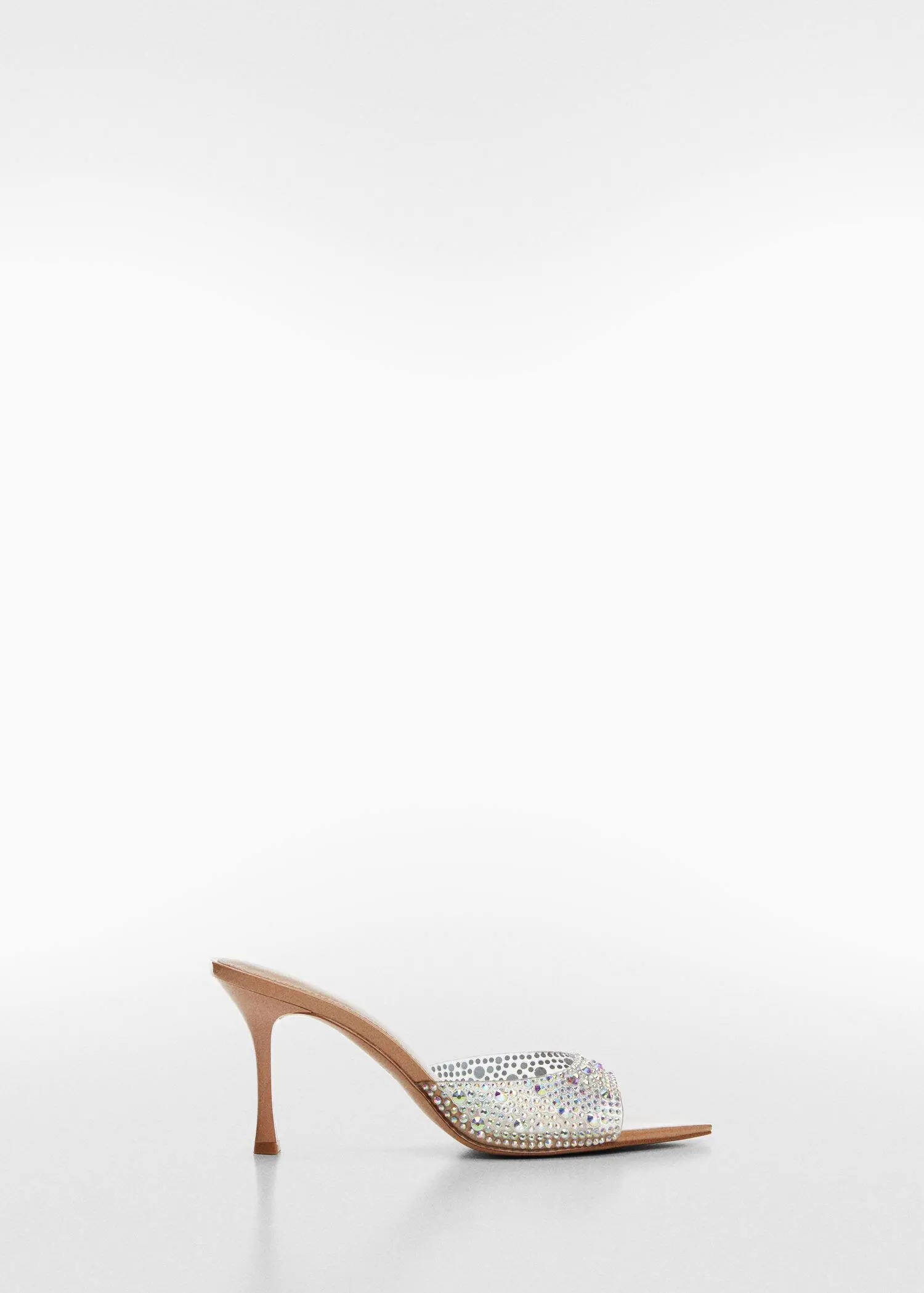 Mango Glitter high-heeled sandals. 2