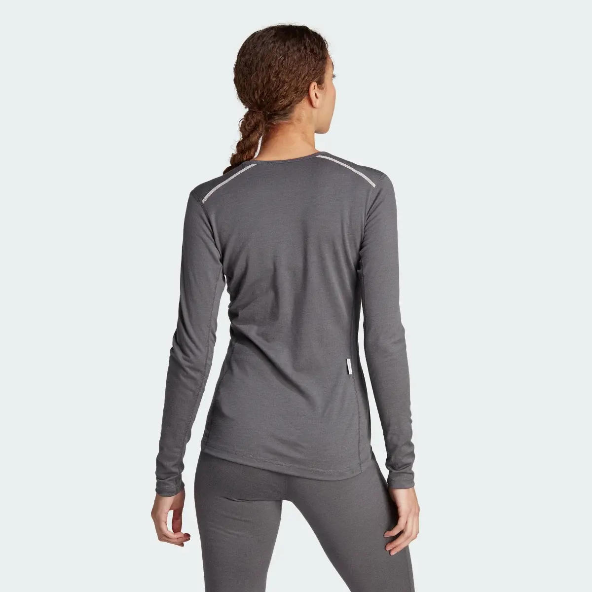 Adidas Terrex Xperior Merino 200 Baselayer Long Sleeve Long-Sleeve Top. 3