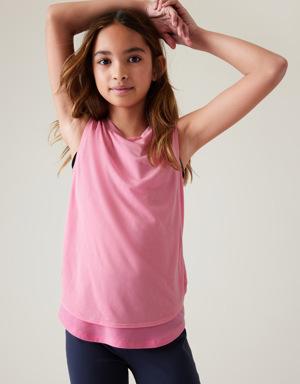 Athleta Girl Double Dutch Tank pink